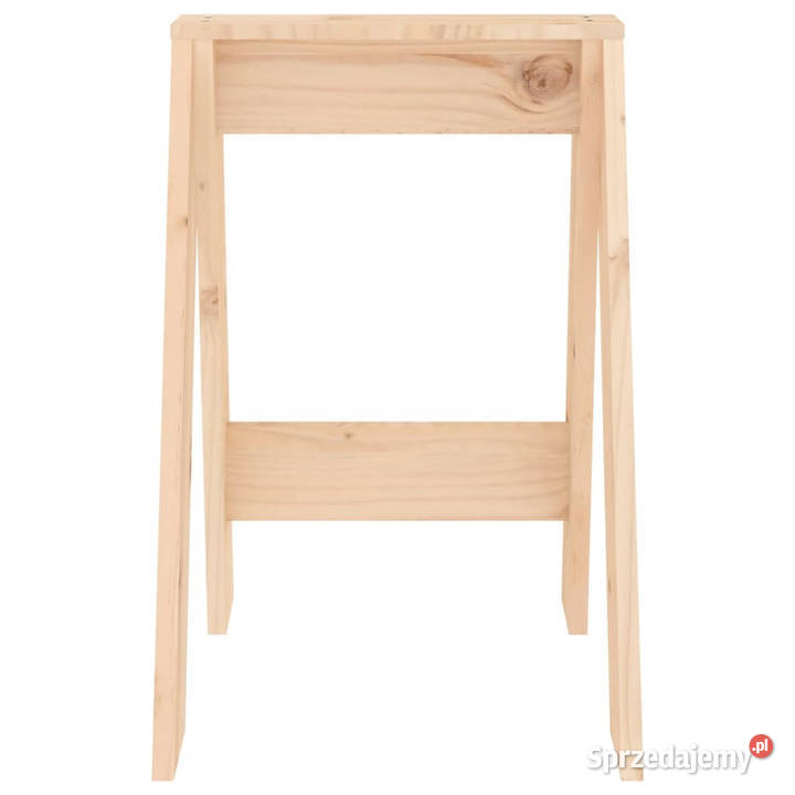 Stołki 2 40x40x60 lite drewno sosnowe WM823664 Warszawa sprzedam