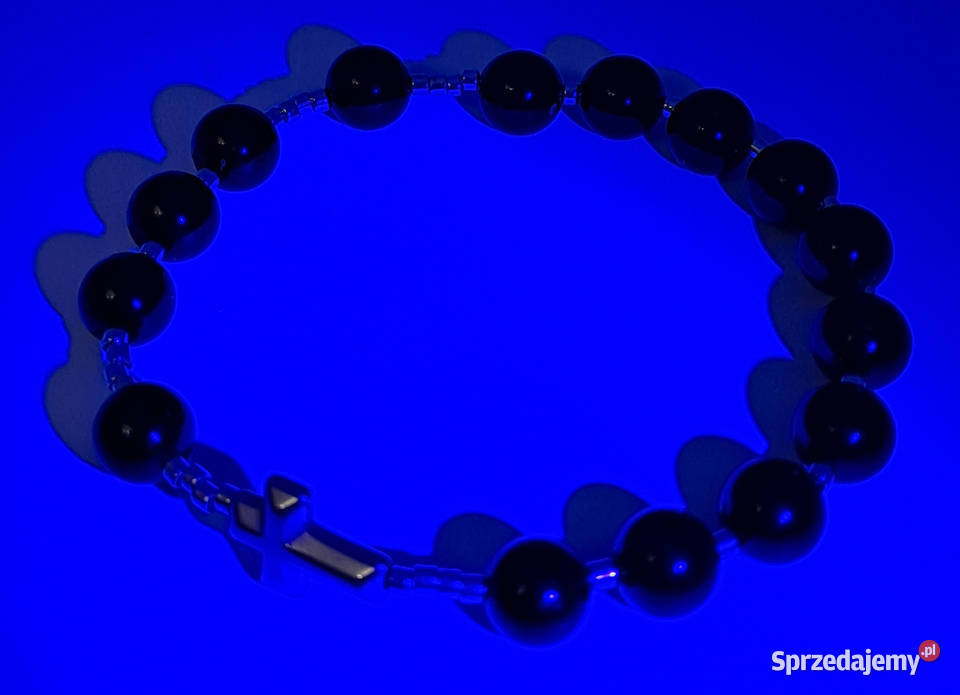 Bransoletka dziesiątka różańca z bursztynu Warszawa