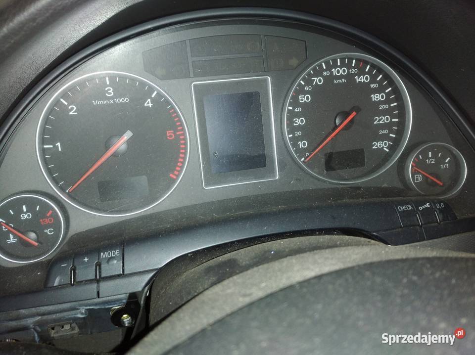 Sprzedam części Audi A 4 b6 Licznik i włączniki Opole Lubelskie