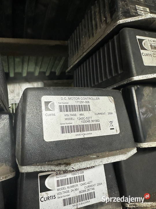CurtisSteuerung 24V 36V 48V 70600A Toyota łódzkie Działoszyn