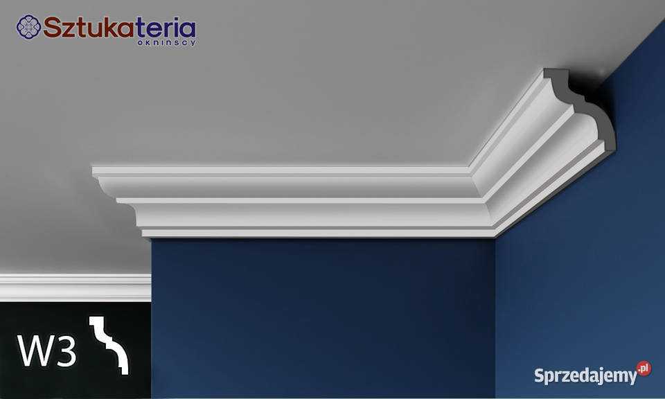 Sztukateria gładka lekka elastyczna Wyposażenie wnętrz Łuków