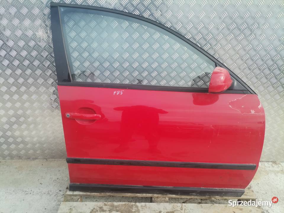 Drzwi Prawy Przód Volkswagen Passat b5 Pogorzelec