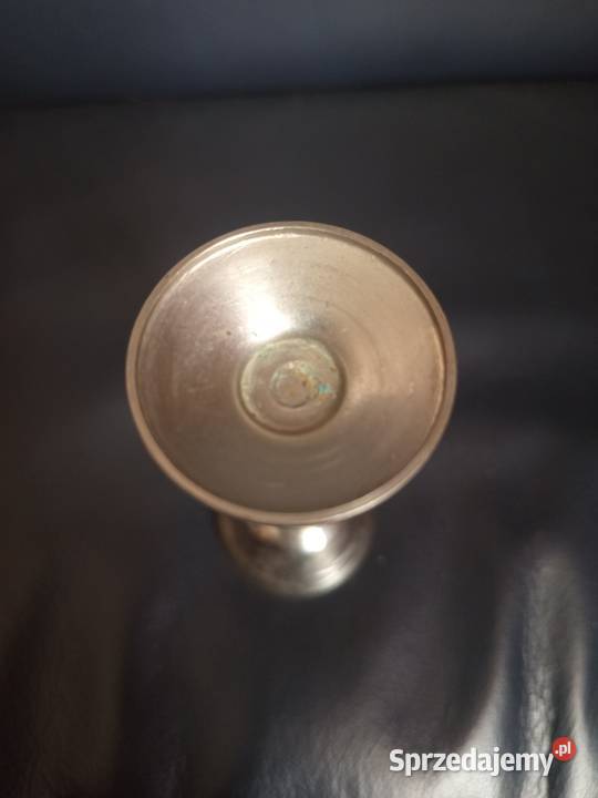 Kieliszek platerowany na nóżce Nakło nad Notecią