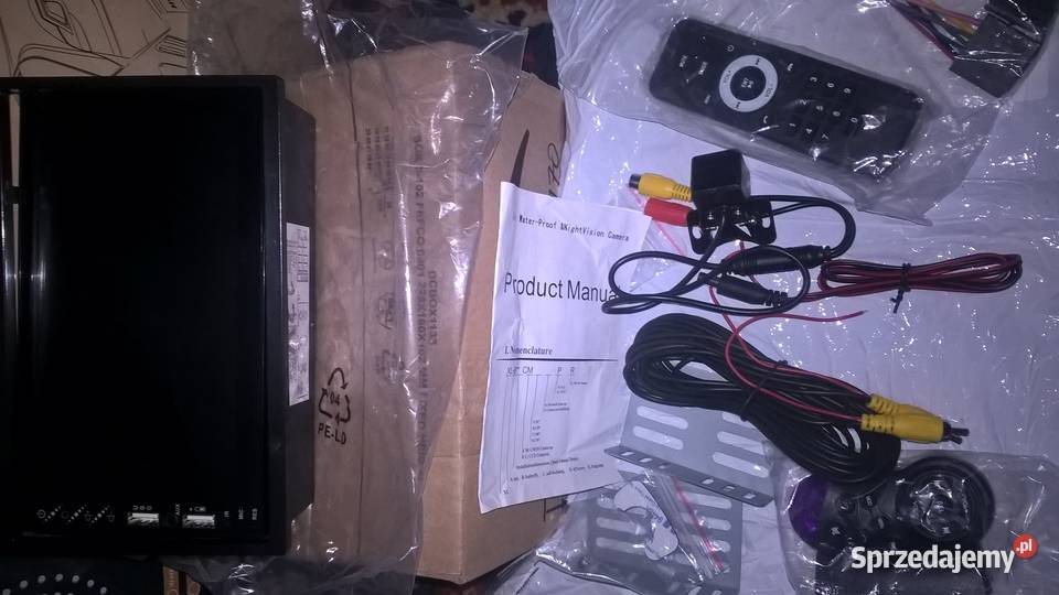 Radio samochodowe 2 Din GPS kamera pilot nowe Gadgety motoryzacyjne Mińsk Mazowiecki