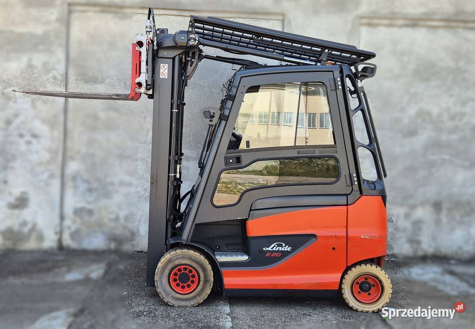 Linde E20600 2020r TRIPLEX 4 sekcje wózek śląskie Rybnik