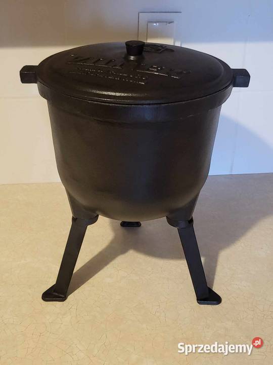 199 Kociołek żeliwny 8 litrów Zabrze