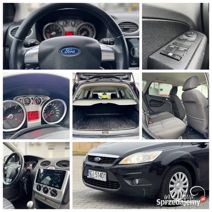 Ford Focus Mo2 Lift 16 Benzyna 2008r Import Giżycko