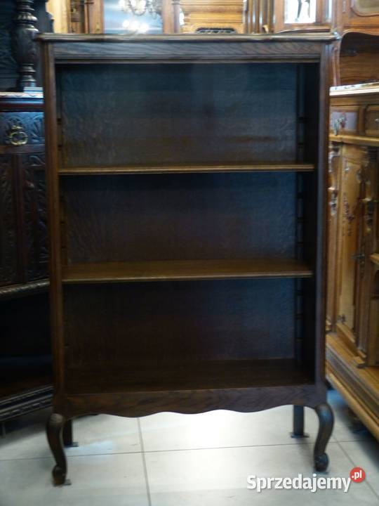 Regał ludwikowski ciemny dąbsklep Dąbrowa Szafy, regały, półki Dąbrowa Górnicza sprzedam
