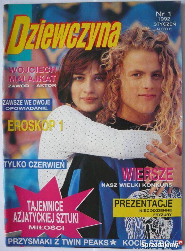 DZIEWCZYNA 1 STYCZEŃ 1992 MARTIKA BRYAN ADAMS Czasopisma mazowieckie Warszawa