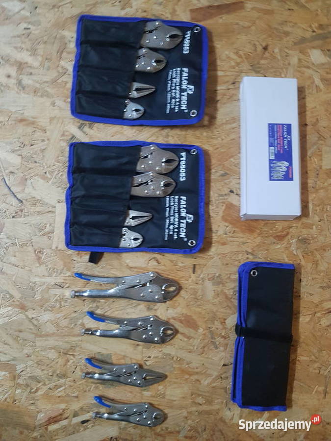 SZCZYPCE ZACISKOWE MORSA KLUCZ ŻABKA ZESTAW 4 Elektryczne Głogowa