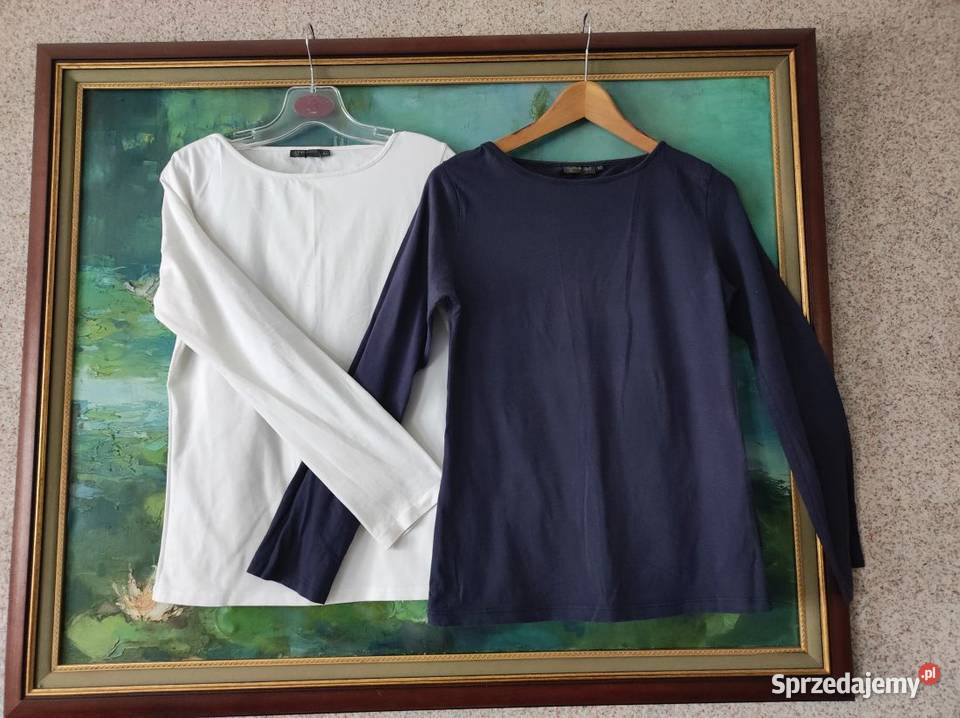 2 sztuki bluzka top koszulka tshirt białą Bluzki i koszule Kielce