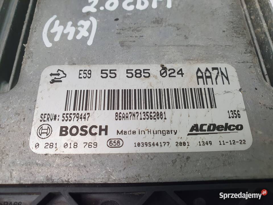 STEROWNIK SILNIKA komputer Opel Insignia 20 CDTI