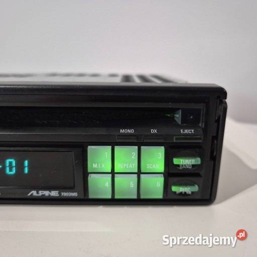 Unikatowe Legenndarne radio cd ALPINE 7903ms osobowe