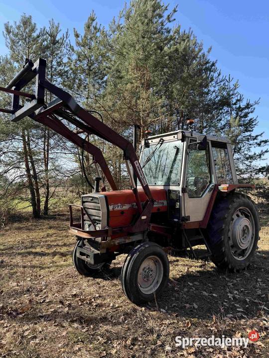 Ciągnik Massey Ferguson 675 Ładowacz czołowy tur Przyłęk