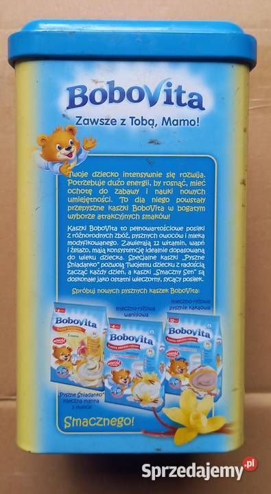 Puszka Bobovita na kaszskę Pozostałe sprzedam