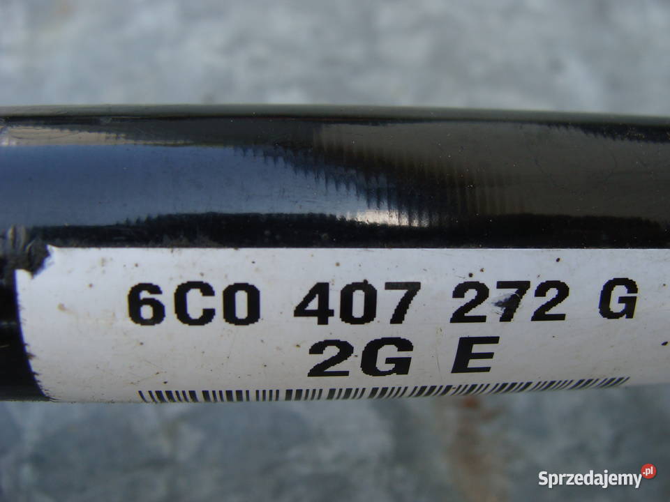 PÓŁOŚ OŚ VW POLO FABIA 3 IBIZA 14 TDI 6C0407272G Układ napędowy zachodniopomorskie Goleniów sprzedam
