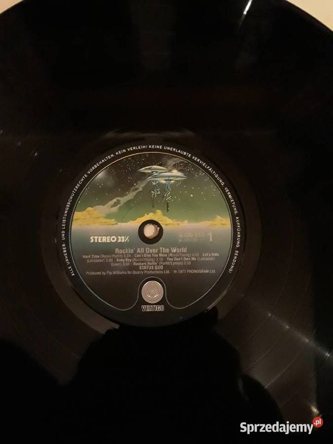 STATUS QUO Rockin All Over the World 1977 płyta winylowa Rzeszów