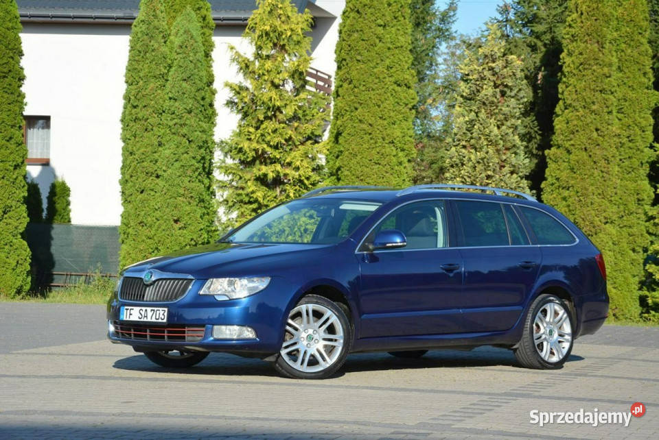 koda Superb Navi elfotel Parktronic Oryginał z mazowieckie Ostrów Mazowiecka