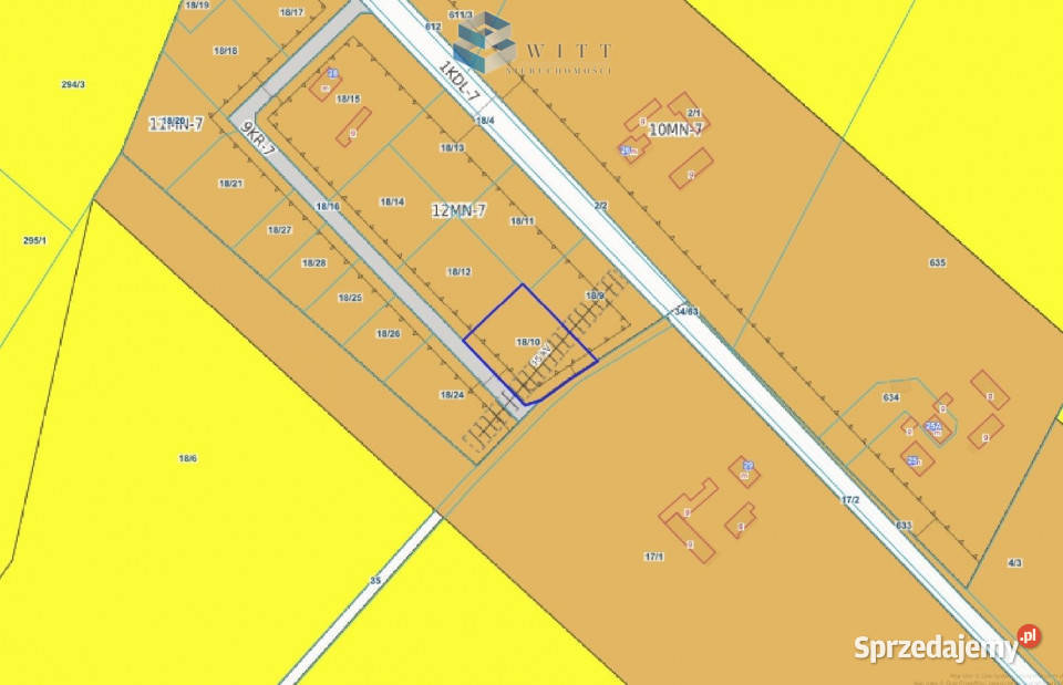 Działka 2089m2 Księży Dwór Sprzedaż sprzedam