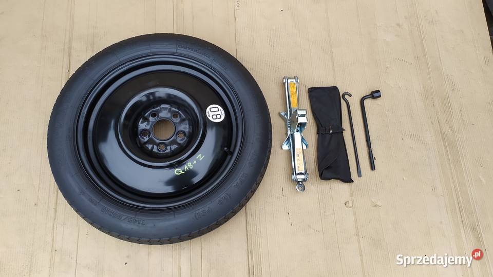 Koło dojazdowe NISSAN QASHQAI I J10 II J11 R18 Miejska Górka
