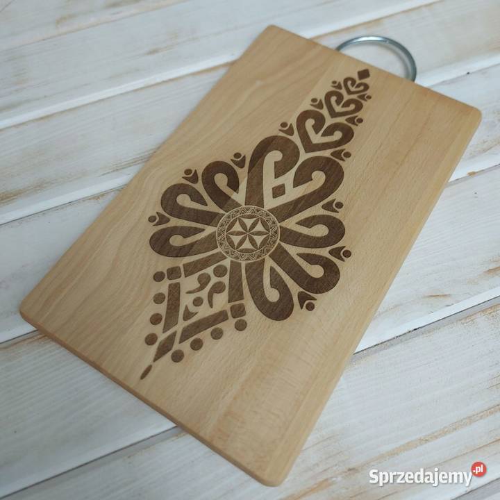 Deska Do Krojenia z Rączką Deseczka Drewniana z małopolskie