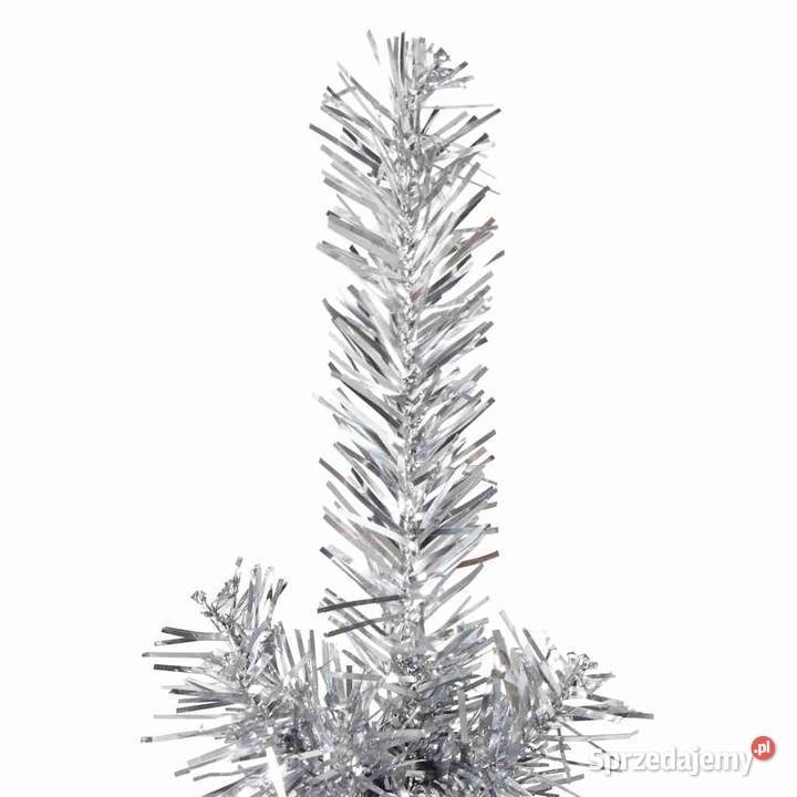 vidaXL Smukła choinka połówka ze stojakiem Boże Narodzenie Warszawa