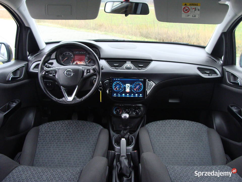 Opel Corsa E 12 benzyna Isofix sprowadzony Rok produkcji 2015 mazowieckie Kowala-Stępocina