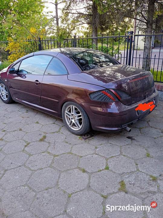 Klapa tylna peugeot 307 CC Cabrio Lipka