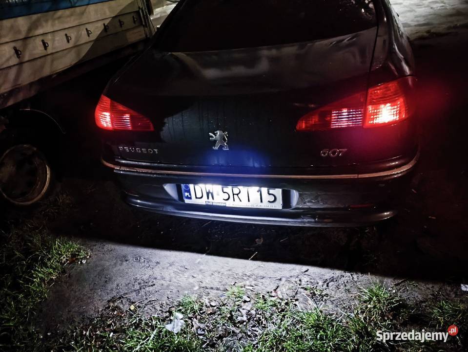 Peugeot 607 na sprzedaż 3500 bez części 4000 z