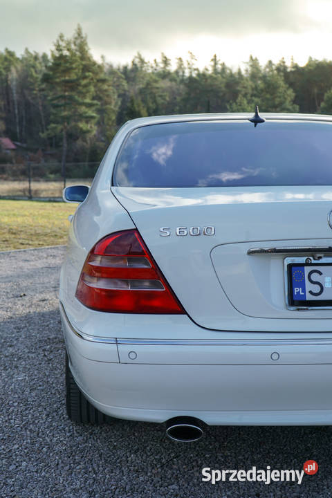 MERCEDES BENZ S600L V12 367 Z JAPONI 66 428 nieuszkodzony Kielce