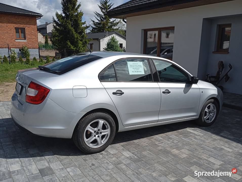 Skoda Rapid 2015r 12 TSI Benzyna Salon Polska łódzkie