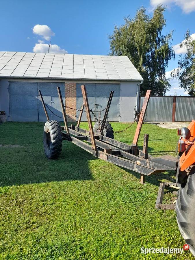 Podwozie rama przyczepy jednoosiowej nieuszkodzony Przyczepy rolnicze