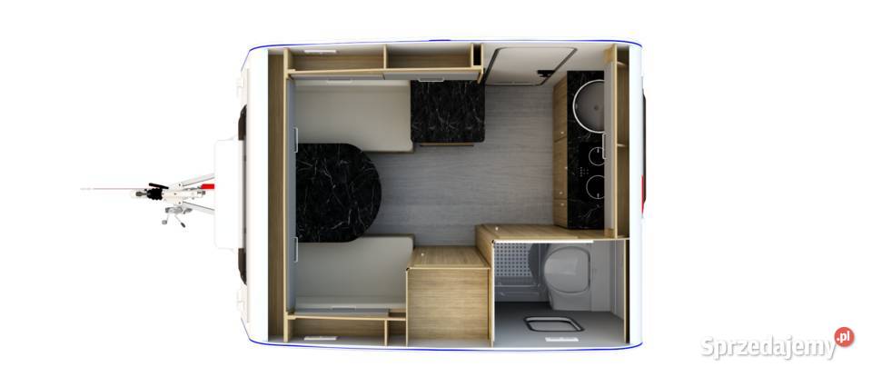 Przyczepa kempingowa Niewiadów NT Sprint Szczecin