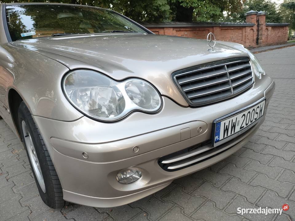 MercedesBenz klasa C 2005 sedan 18 kompressor mazowieckie Warszawa sprzedam