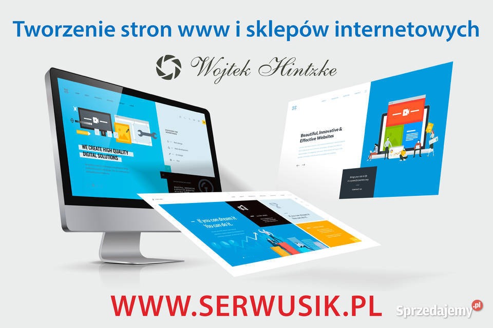Wykonam strony www sklepy internetowe Tworzenie stron internetowych