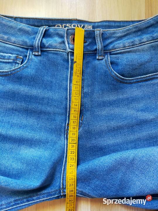 Spodnie slim z wysokim stanem Łódź