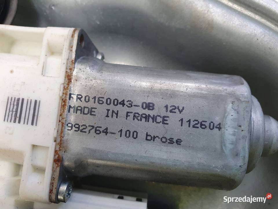 Volvo S40 II V50 MECHANIZM PODNOSZENIA SZYBY osobowe Rudka