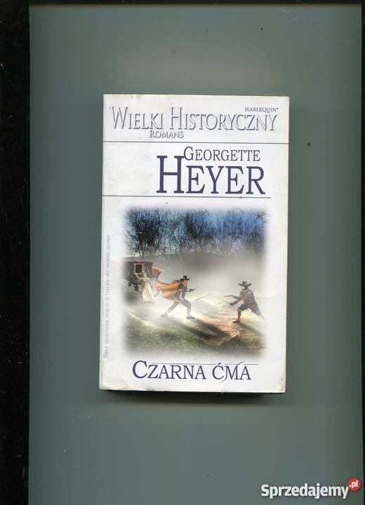 Czarna ćma Georgette Heyer zachodniopomorskie Szczecin