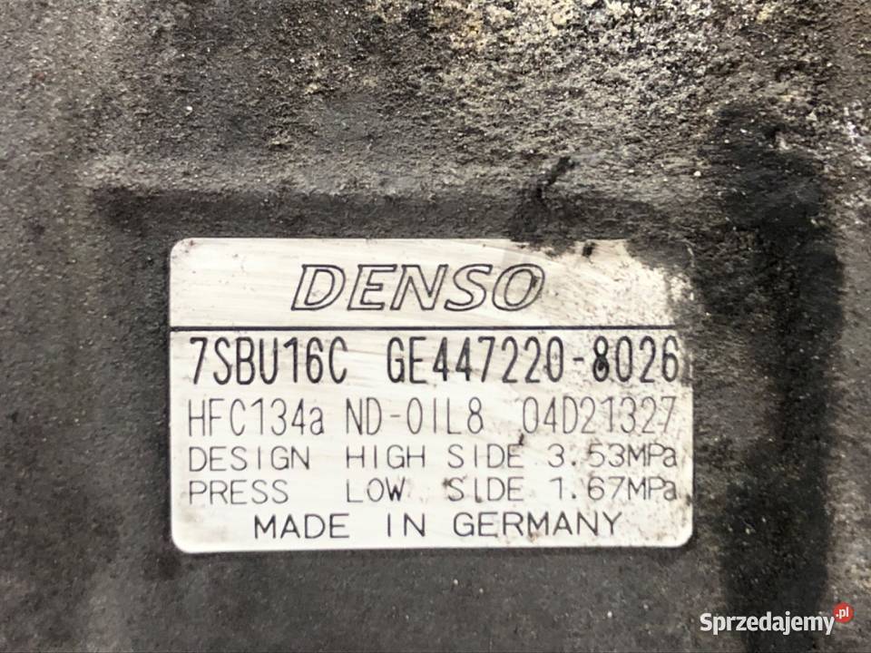 SPRĘŻARKA KLIMATYZACJI BMW E39 GE4472208026 25 sprzedam