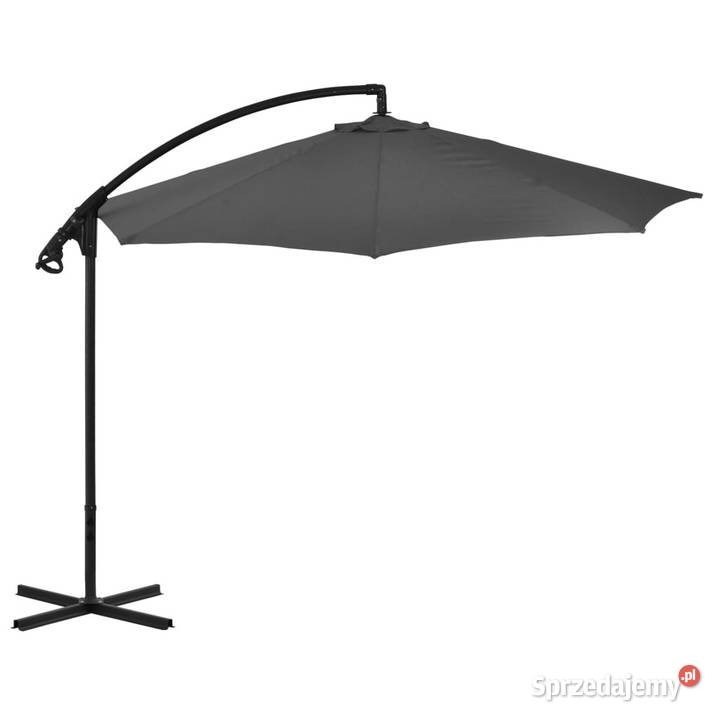 Parasol wiszący ze stalowym słupkiem 300 Warszawa