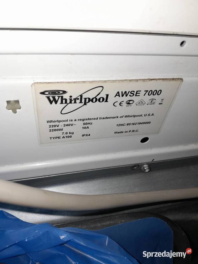 Pralka działa ale z defektem na częsci Tarnów