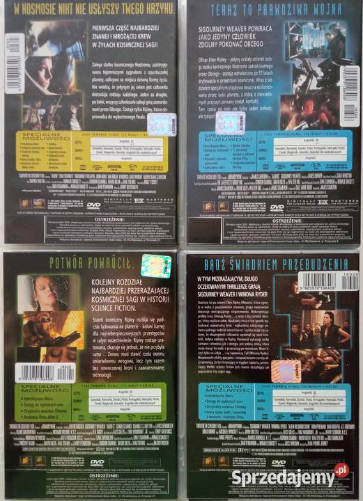 Obcy 15 Prometeusz 6xDVD Sigourney Weaver M łódzkie Łódź