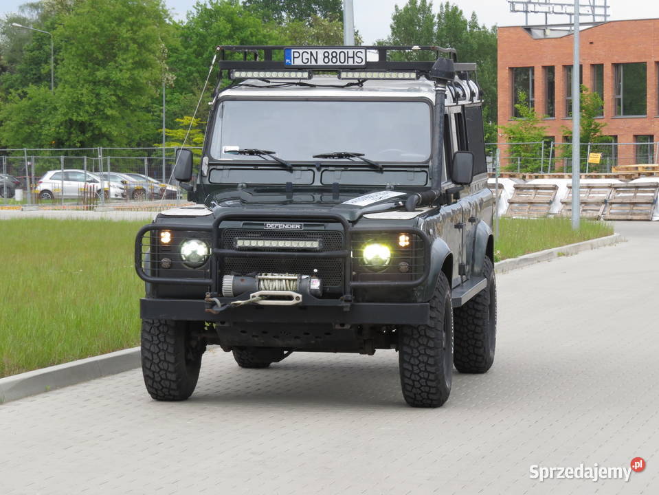 Land Rover Defender Td5 110 offroad wyprawowy nieuszkodzony