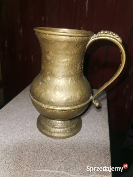 Mosiężne naczynia dekoracyjne Nowy Tomyśl