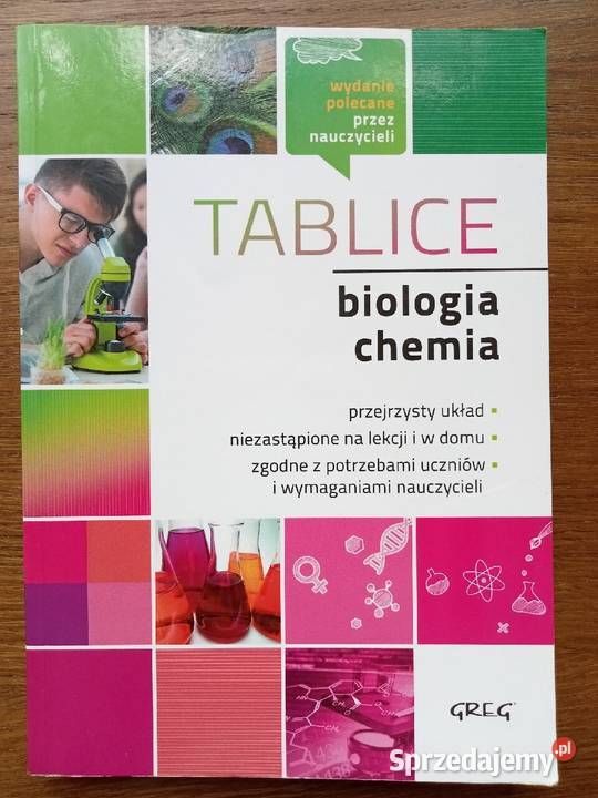 TABLICE Biologia Chemia GREG