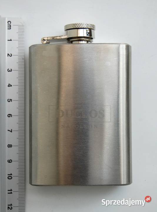 Piersiówka Duclos Napoleon stal nierdzewna 3fl 2 Lublin sprzedam