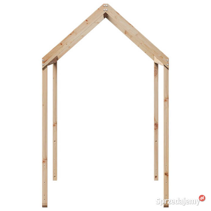 Daszek do łóżka dziecięcego 217x855x154 drewno Meble Warszawa