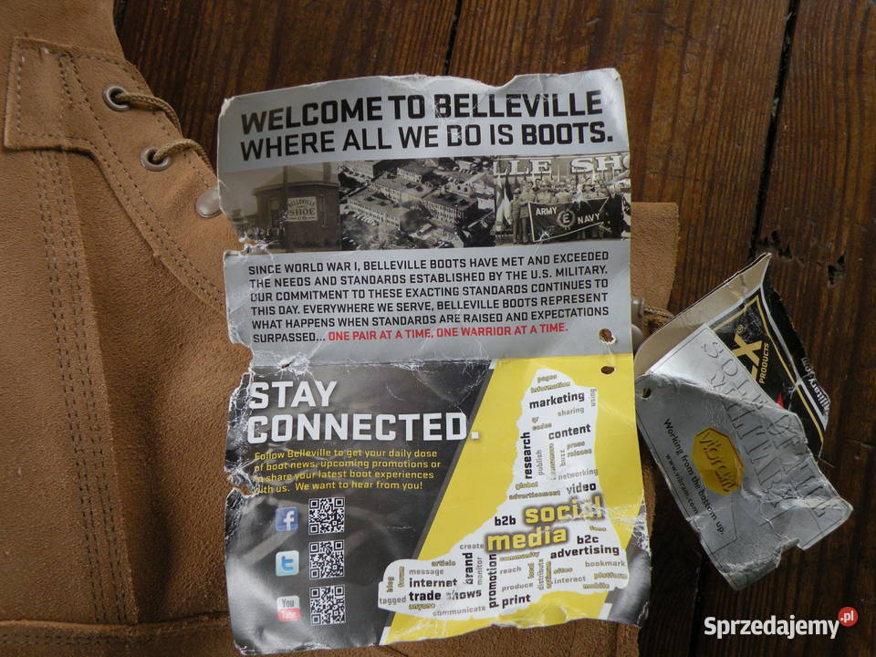 Buty ICWR Belleville Goretex 105R dolnośląskie Wrocław