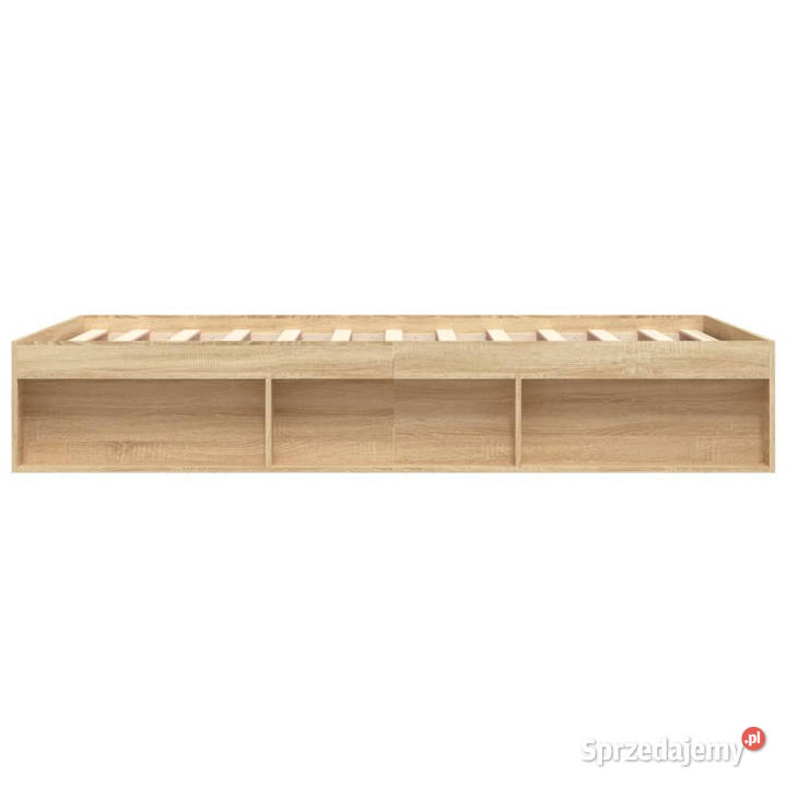 Rama łóżka dąb sonoma 160x200 WM3203875 mazowieckie Warszawa