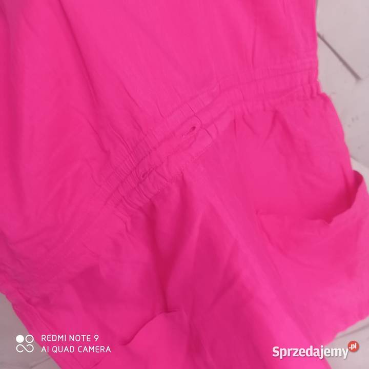 bawełniana sukienka różowa 38 M Lubartów
